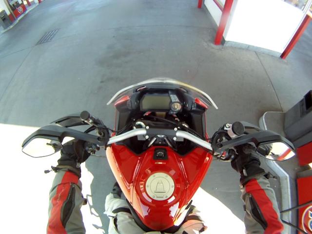 Ducati MTS starting sequence