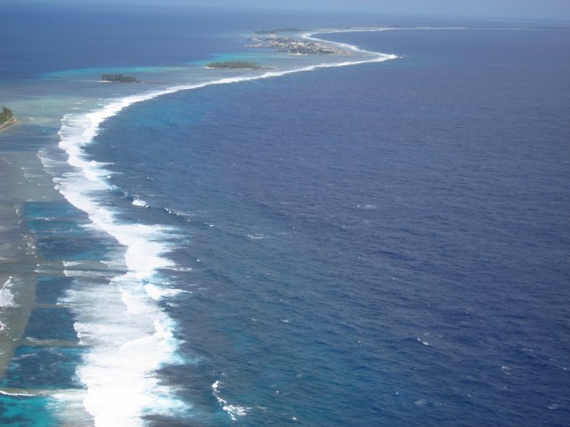 Ebeye, most populated Island in the Kwajalein Atoll