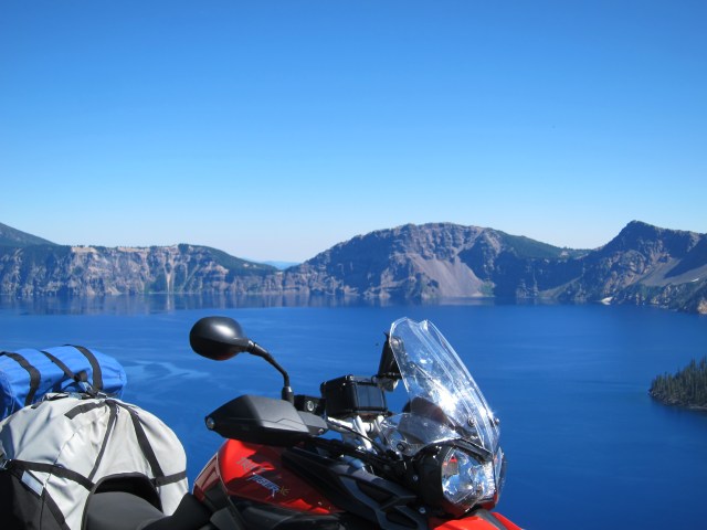 The Tiger sees the Crater Lake for the first time. September 2nd, 2012