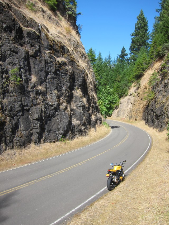 The Streetfighter 848 on the Aufderheide Drive. September 9th, 2012 