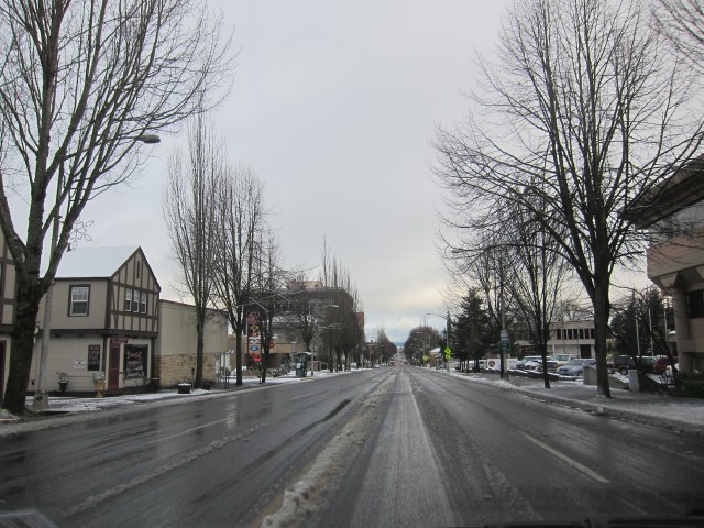 Downtown Olympia. December 18th, 2012