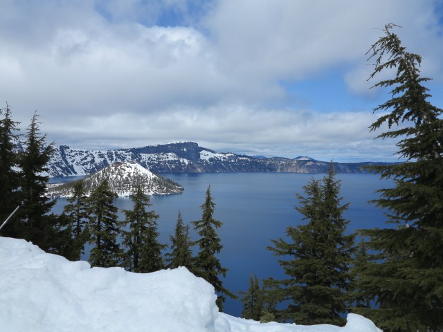 Crater Lake in the Spring. April 21st, 2013