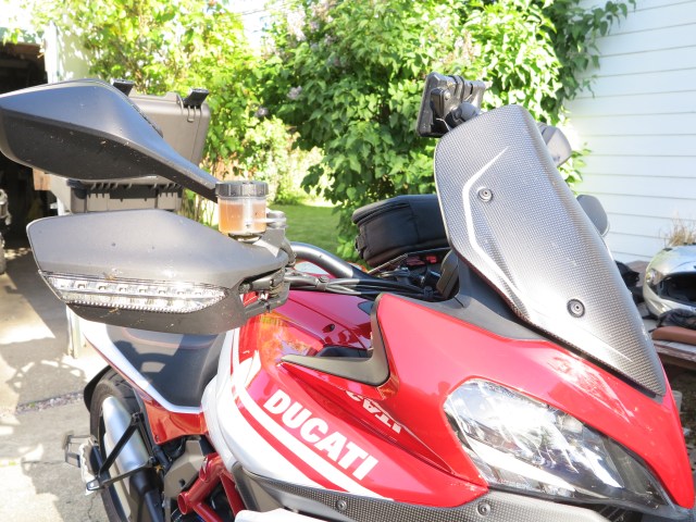 Getting the Multistrada Ready for Another Adventure. May 5th, 2013