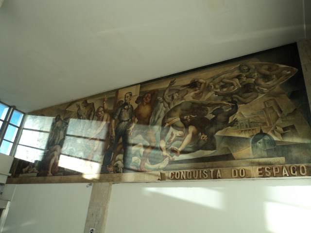Aldo Locatelli's Mural, in Porto Alegre's old airport.