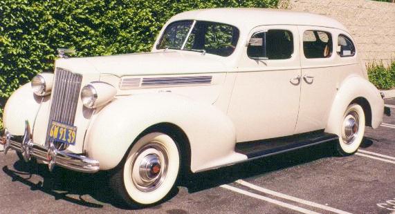 1939 or 1940 Packard (photo borrowed from the internet)