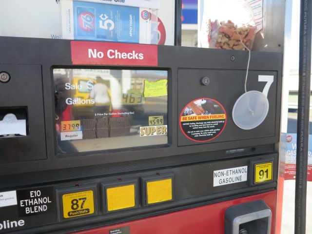 My database of non-ethanol gasoline stations has been invaluable