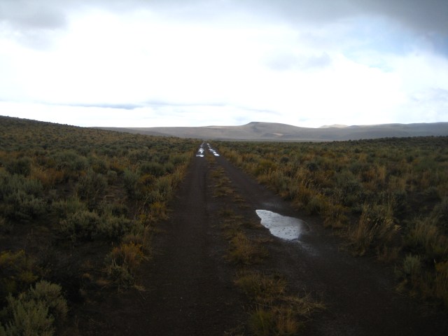 Leaving Hawks Valley, 2010 Edition of the Lone Mt. Loop.