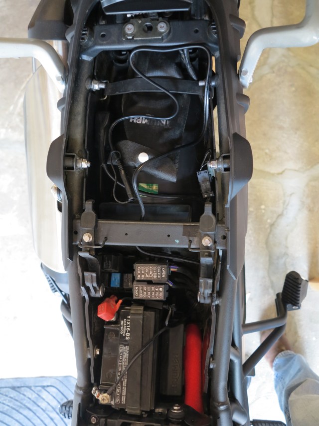 Powerlet 12V extension from the battery