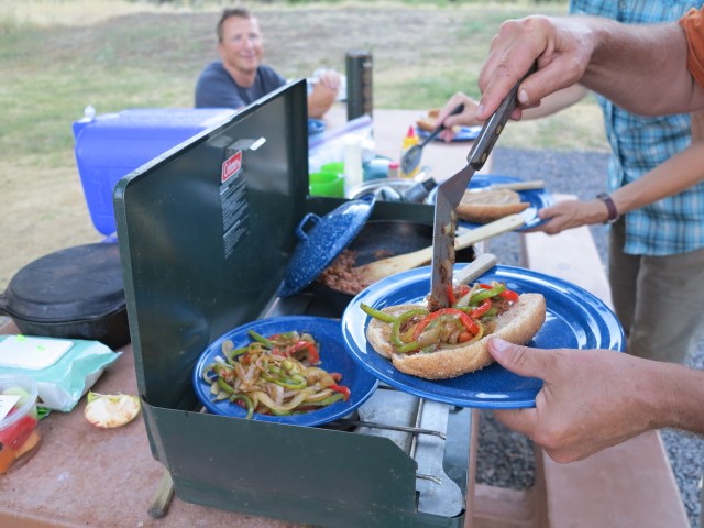 Forget about freeze-dried food, Annie came to the rescue!