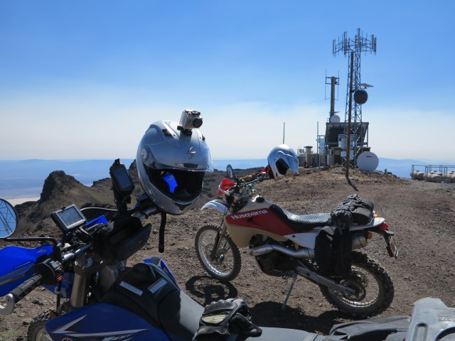 The very summit of the Steens Mountain