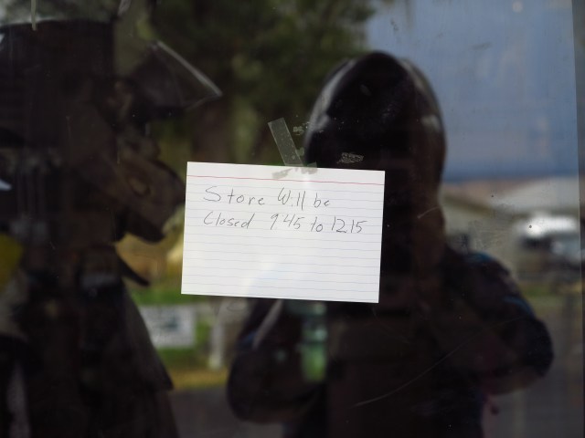 Frenchglen Mercantile closed for a few hours