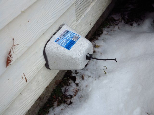 Faucet cover, works very well!