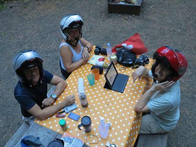 From left to right: Christian, Monika and Oliver