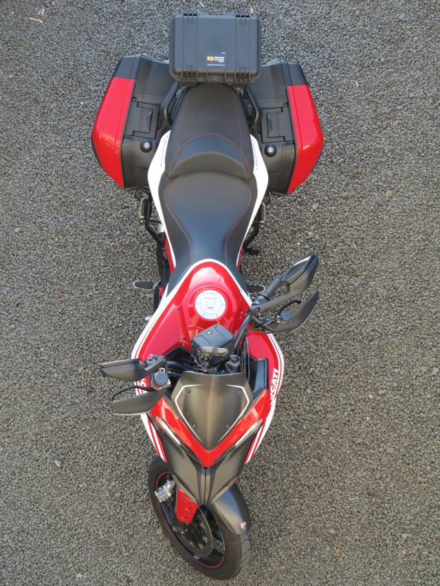 Seeing the bike from above