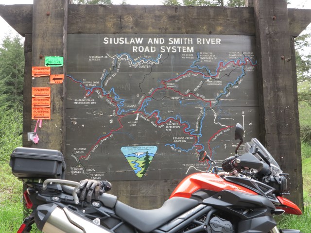 The Triumph gains space in my riding time