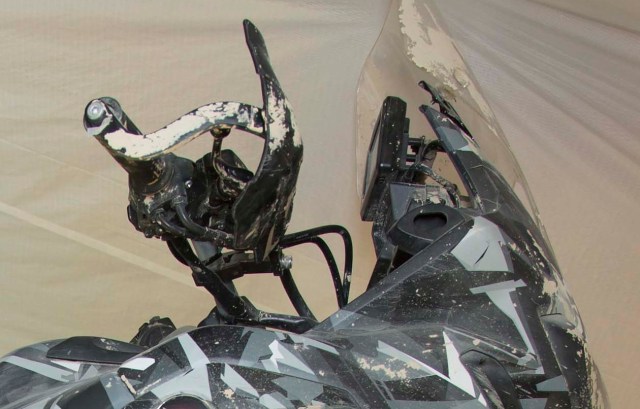 Tall handlebars, nice tall perch for GPS