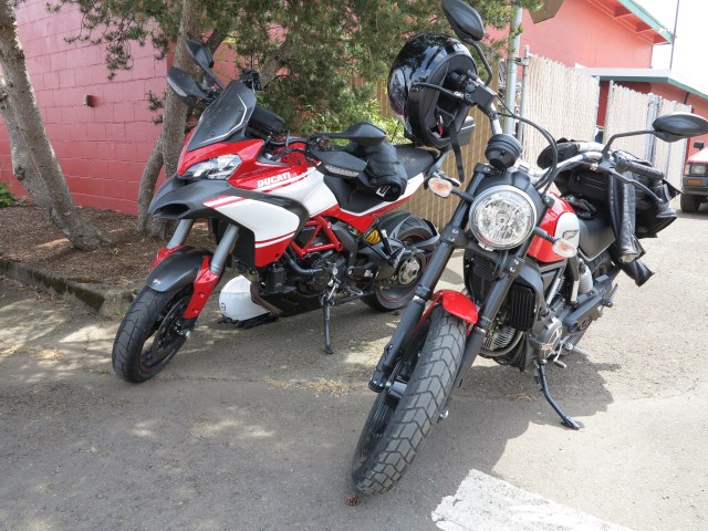 Parking spot in the shade