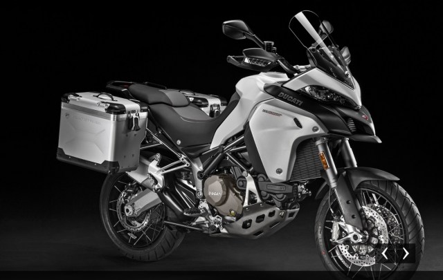 Multistrada Enduro with bags