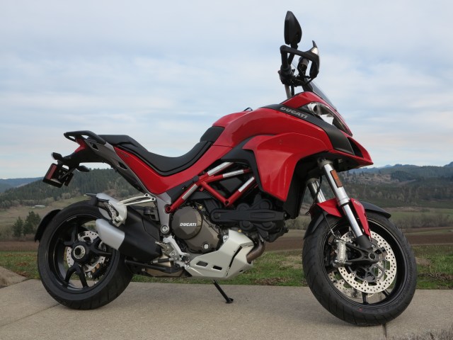 2016 Ducati Multistrada DVT - a handsome machine.