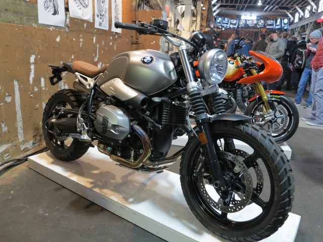 Pre-production 2017 BMW R nineT Scrambler 