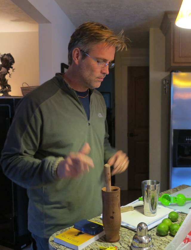 Simon, caipirinha expert - September 2013