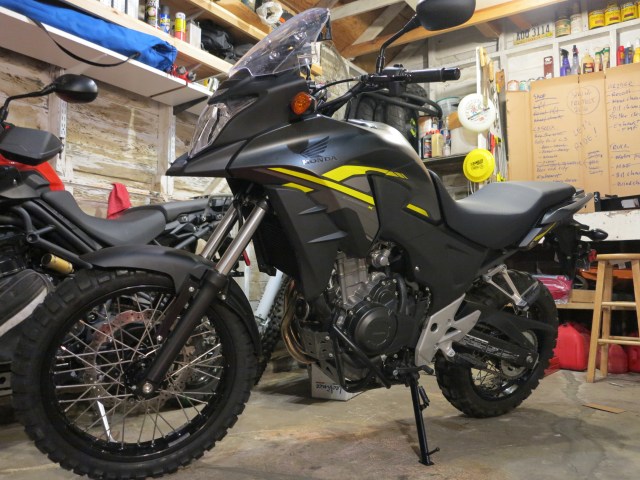 RRP Level III Kit installed, bike is almost ready for an adventure