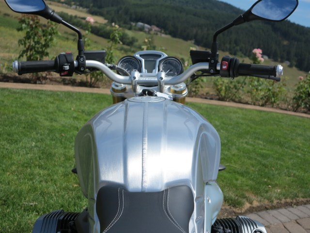 Riding the BMW R NineT, April 2015