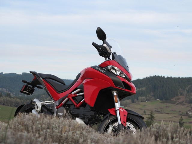 The 2016 Mutistrada DVT Standard model I test rode