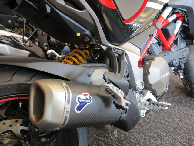 Termignoni slip on on the DVT Pikes Peak