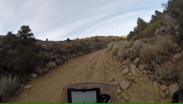 Rear weheel traction was good, great Tractive suspension setup for this bike.