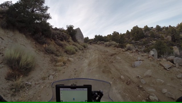 When riding steep uphill on rough terrain, if you slow down, the bike struggles. A power and friction zone thing.