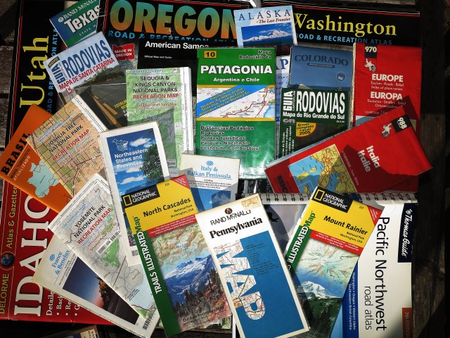 A small sample of my map collection