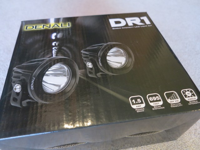 These lights are powerful...